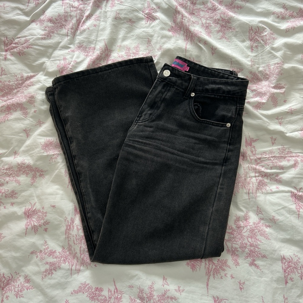 Edikted Black Raelynn Jeans PETITE